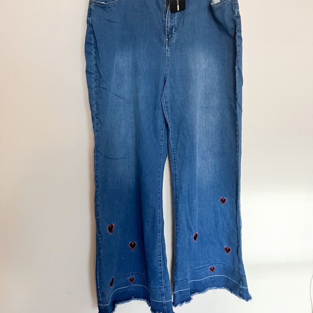 heart jeans from fashion nova